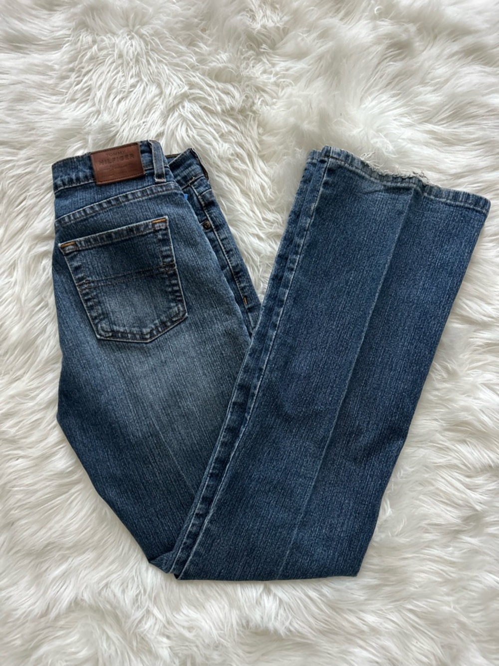 Vintage 2000s Tommy Hilfiger Low Rise Boot Cut Flare Jeans US 26